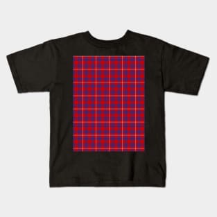 Hamilton Plaid Tartan Scottish Kids T-Shirt